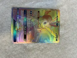 Pokemon Keldeo GX Full Art Secret Rare Holo Sm-Unified Minds 170 HP 240/236 - Image 2
