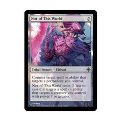 WOTC MtG Rise of the Eldrazi Not of This World (U) EX - Image 1