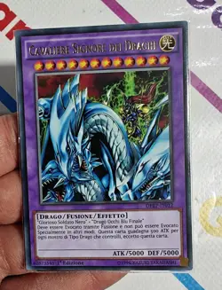 CARTA YU-GI-OH CAVALIERE SIGNORE DEI DRAGHI RARA DPRP-012 ITALIANO 1a EDIZIONE - Image 1