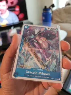 Pre-Release - Dracule Mihawk OP02-055 C - One Piece TCG - Image 1