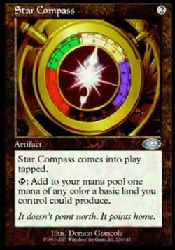 Star Compass - Medium Play MTG Planeshift - Image 1