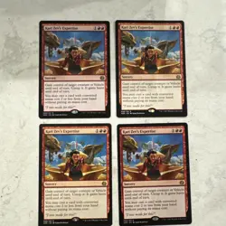 Magic the Gathering MTG Kari Zev's Expertise Play Set Of 4 Cards - Image 1