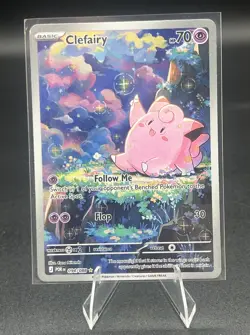 Clefairy 094/088 (IR) Pokemon TCG Perfect Order Full-Art Illustration Rare NM - Image 1