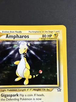 Pokemon TCG Ampharos 1/111 Neo Genesis NM - Image 5