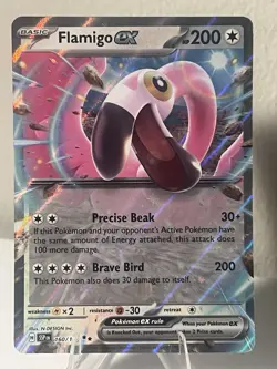 Flamingo Ex 160/191 Double Rare Holo Pokemon TCG Surging Sparks - Image 1