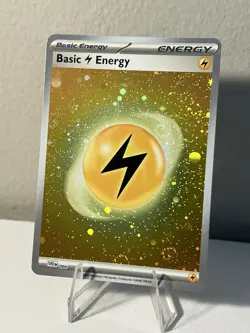 4 Swirls Cosmos Basic Electric Energy SVE 004 Pokemon TCG - Image 1