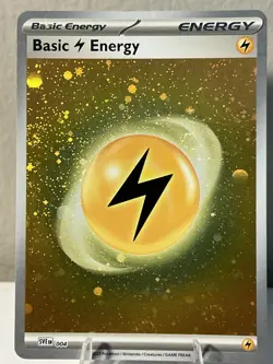 4 Swirls Cosmos Basic Electric Energy SVE 004 Pokemon TCG - Image 2