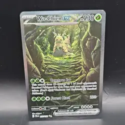 Pokemon Wo-Chien ex SV02 Paldea Evolved 257/193 Special Illustration Rare Holo - Image 1