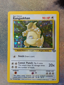Pokemon Kangaskhan Jungle Holo 5/64 - MP - Image 1