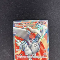 Pokemon TCG Reshiram EX 158/086 Full Art Ultra Rare SV: White Flare EN - Image 2