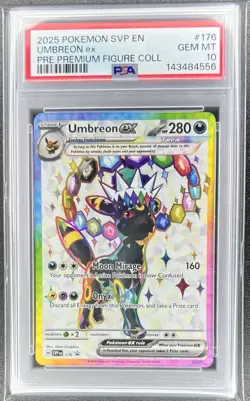 PSA 10 Umbreon Ex 176 Black Star Promo PRE Premium Figure Collection Pokemon - Image 1