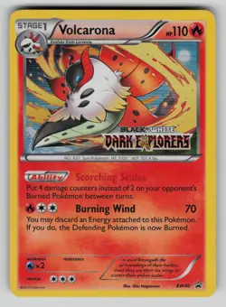 Volcarona - BW40 (Prerelease) Holo Black And White Promo Pokemon MP - Image 1