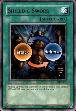 Shield & Sword - Rare MRD-131 - LP - YuGiOh - Image 1