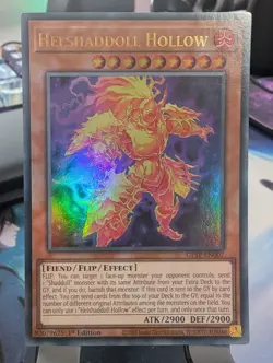 YuGiOh! Helshaddoll Hollow GFTP-EN007 Ultra Rare 1st Ed - Image 1