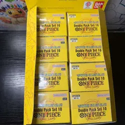 ONE PIECE CARD GAME DISPLAY OP-15 8x DOUBLE PACK SET 10 ENGLISH DP-10 USA - Image 2