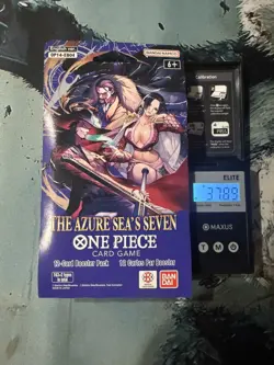 One Piece OP-14 The Azure Sea’s Seven Sleeved Booster Pack - Heavy - 37.88g 🔥🔥 - Image 1