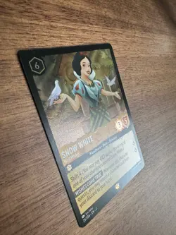Lorcana Snow White - Well Wisher NM Cold Foil Rise of the Floodborn - Image 2