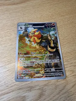 Pokemon TCG Pyroar Card Sv02: Paldea Evolved, Illustration Rare, 200/193 - Image 1