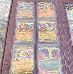 Pokemon TCG 12 Holo EX/GX Card Lot Mega Lucario, Gengar, Venusaur, Hawlucha - Image 1