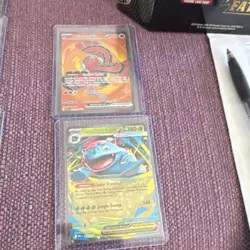 Pokemon TCG 12 Holo EX/GX Card Lot Mega Lucario, Gengar, Venusaur, Hawlucha - Image 3