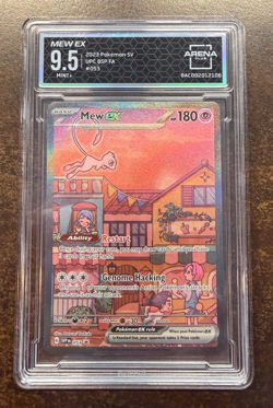 Pokemon TCG 2023 Ultra Premium Collection Mew EX Promo Card #53 Arena Club 9.5 - Image 1