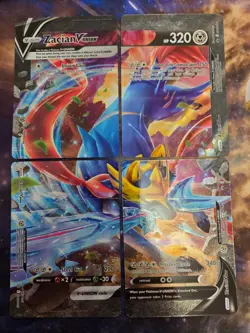 Zacian V-UNION SWSH163 SWSH: Sword & Shield Promo Cards Holo - Image 1