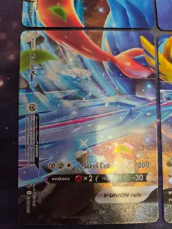 Zacian V-UNION SWSH163 SWSH: Sword & Shield Promo Cards Holo - Image 4