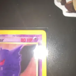 GENGAR Pokemon Gengar Fossil 5/62 Rare Unlimited Card English 1999 LP+ Non-Holo - Image 3