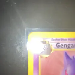 GENGAR Pokemon Gengar Fossil 5/62 Rare Unlimited Card English 1999 LP+ Non-Holo - Image 4