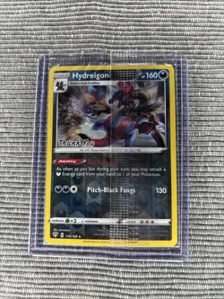 Hydreigon 110/189 - Pokemon Card Thank You Stamped Promo - Reverse Holo - Sealed - Image 1
