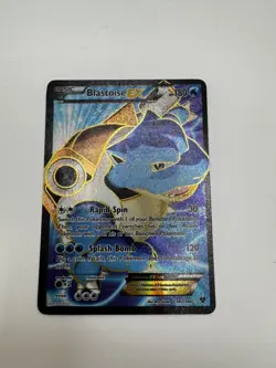 BLASTOISE EX 2014 XY 142/146 Rare Holo Pokemon Card - Image 1