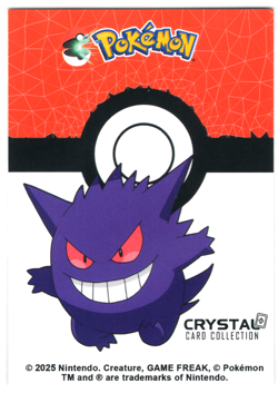 POKEMON - CRYSTAL CARD COLLECTION * GIRAFARIG #203 - CRACKED ICE HOLO - Image 2