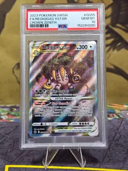 PSA 10 Regigigas VSTAR GG55/GG70 Crown Zenith 2023 Full Art Pokemon Card TCG - Image 1