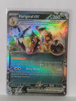 NM/M - Farigiraf ex 108/162 - Holo - Temporal Forces - Pokemon Card TCG - Image 1