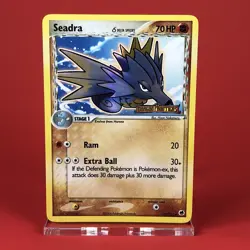 2006 | Pokemon TCG (SEADRA 37/101 NM | REVERSE HOLO) Card CCG EX Dragon Frontier - Image 1