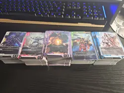 500 Gundam TCG Cards Bulk Lot Dual Impact GD02 C / U / R 100 each Color - Image 1