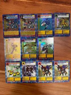 1999 Bandai Digimon TCG 213 Card Lot - 77 1st Ed + 11 Holo (Read Description) - Image 2