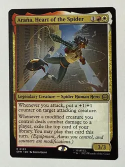 x1 Arana, Heart of the Spider R MTG Marvel's Spider-Man M/NM, English - Image 1