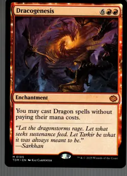 MTG Dracogenesis - Tarkir: Dragonstorm -105- NM -NONFOIL - Image 1