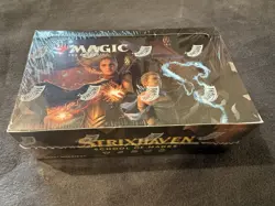 Magic the Gathering Strixhaven School of Mages Draft Booster Box Factory Sealed - Image 1