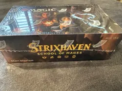 Magic the Gathering Strixhaven School of Mages Draft Booster Box Factory Sealed - Image 2
