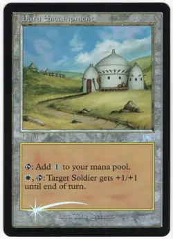 Daru Encampment 2002 Onslaught FOIL Colorless Uncommon Land MTG NM AZ1 - Image 1