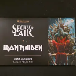 Magic: The Gathering Secret Lair x Iron Maiden Eddie Rainbow Foil Box (2025) - Image 1