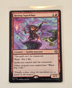 Hexing Squelcher Lorwyn Eclipsed Regular - Image 1