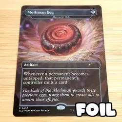 1x Mothman Egg - Mesmeric Orb, Foil - Secret Lair Fallout 2457, Magic MTG NM - Image 1