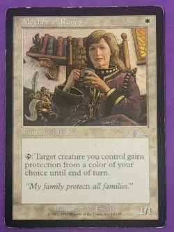 MTG Magic The Gathering - Mother of Runes - Urza's Legacy MP some edge wear - Image 1