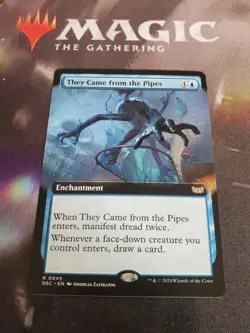 Mtg. 2x They Came from the Pipes. Extended Art. Duskmourn. Pack Fresh - Image 1