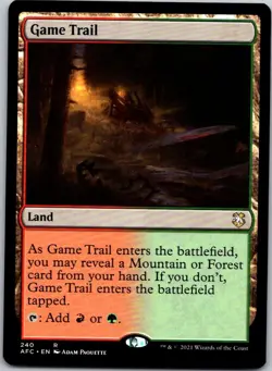 Magic the Gathering Game Trail Adventures in the Forgotten Realms Commander MTG - Image 1