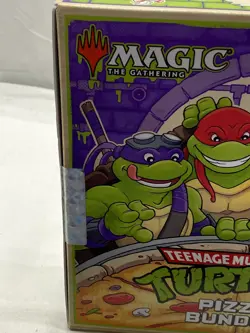 Magic the Gathering MTG Teenage Mutant Ninja Turtles Pizza Bundle Factory Sealed - Image 2