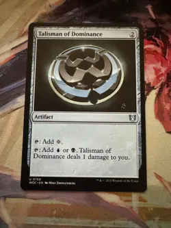 Talisman of Dominance 150 Commander: Wilds of Eldraine Magic: The Gathering NM - Image 1